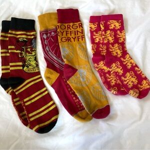 Harry Potter Gryffindor Socks